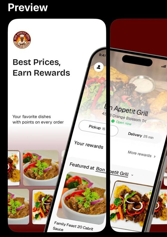 Bon Appetit Grill app in the App Store